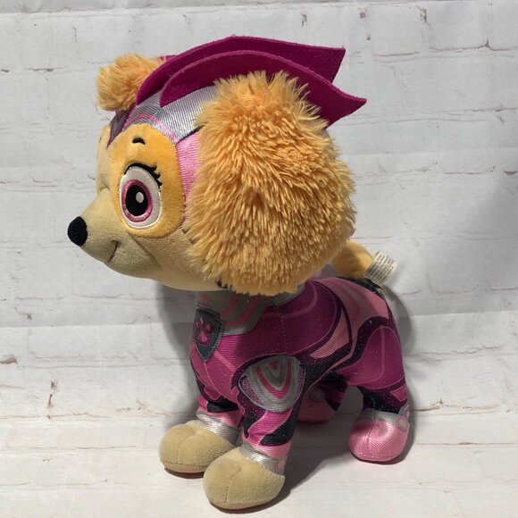 PAW Patrol The Mighty Movie Skye Premium Sparkle Plush - Picture 2 of 9